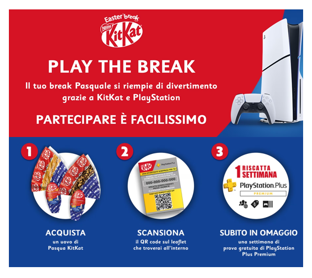 concorso KitKat Play The Break Pasqua 2024